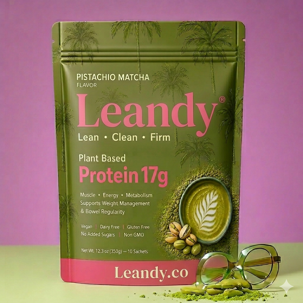Plant Base Protein: Pistachio Matcha Flavor